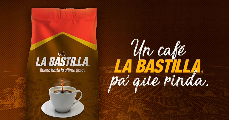 un café la bastilla pa' que rinda